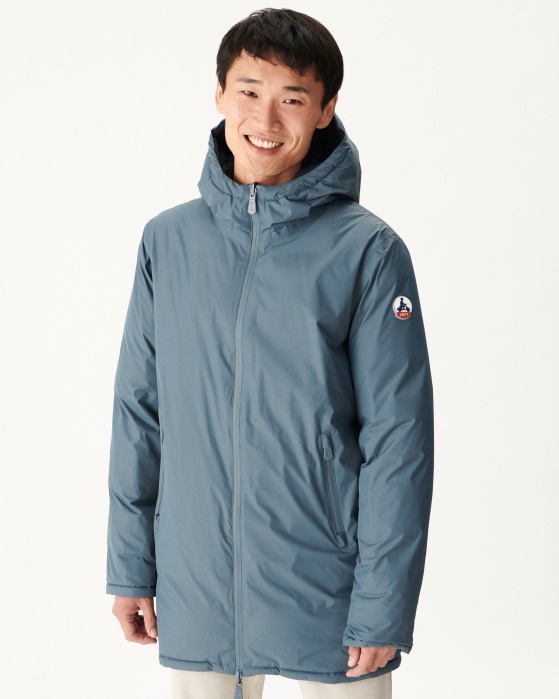 Jaqueta Azul/marinho Com Capuz Reversível Para Frio Extremo Toronto Jott
