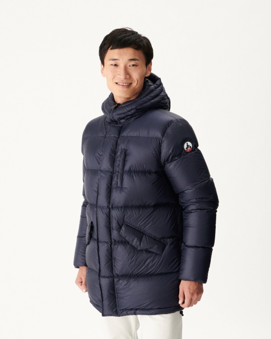 Jaqueta Jott Marine Extreme Cold Com Capuz Dakhla