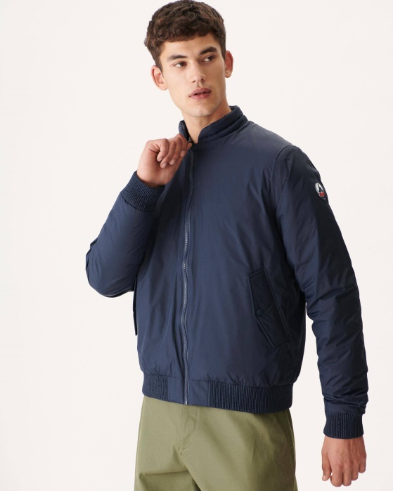 Jaqueta Jott Marine/rouge Reversível Bombay