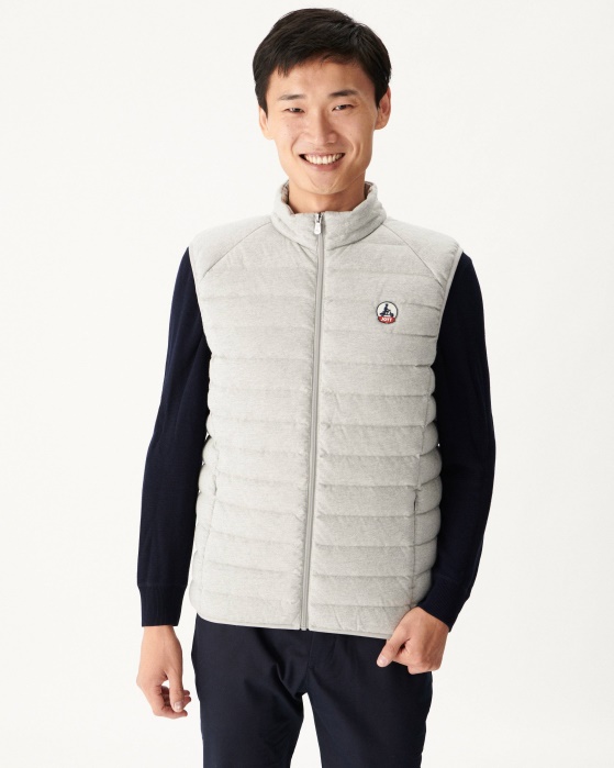 Gris Chine Jaqueta Sem Mangas Tom Hot