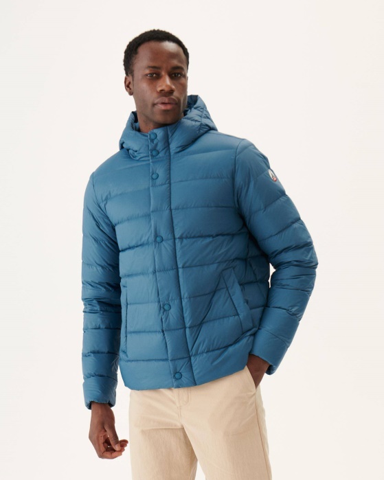 Jott Blue Jeans Jorge Jaqueta Puffer Com Capuz