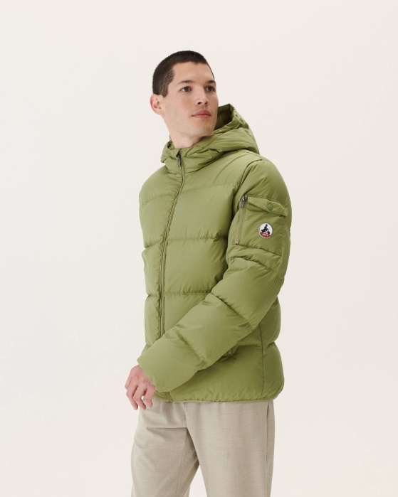Jaqueta Puffer Com Capuz Para Frio Extremo Bush Toledo Jott