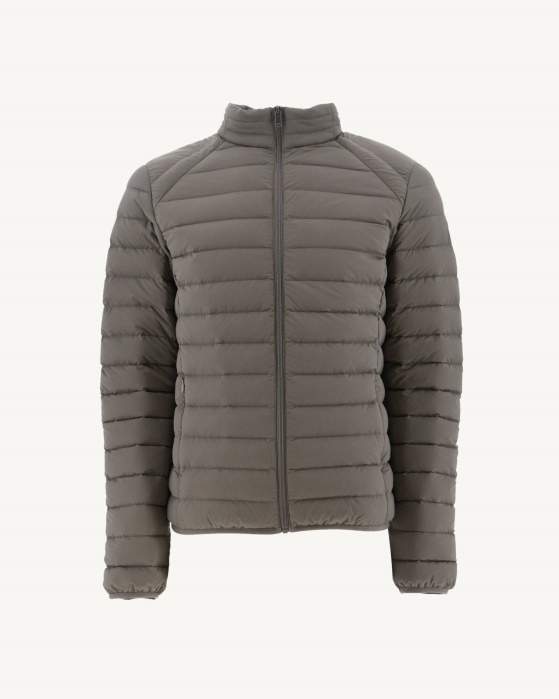 Jaqueta Puffer Elástica Taupe Aragon Jott