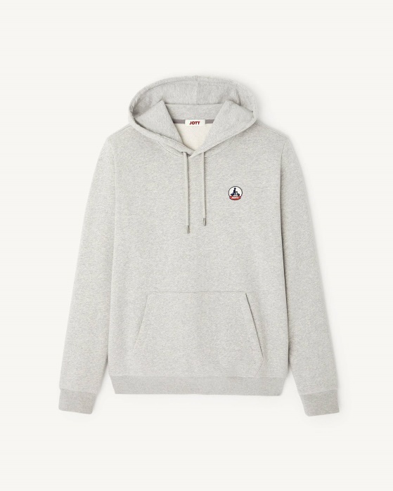 Moletom Com Capuz Gris Chine Mataro Jott