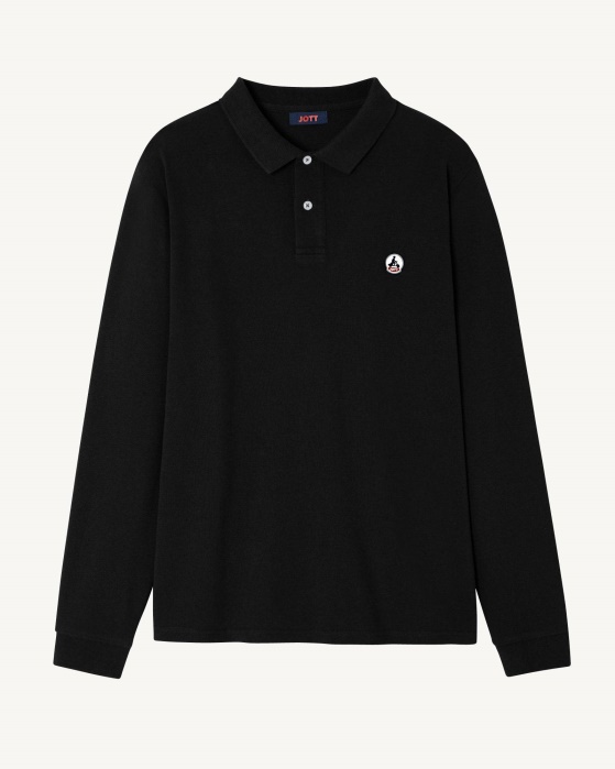 Jott Noir Camisa Polo Arcachon