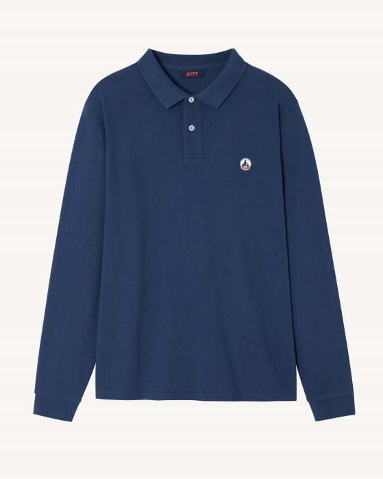 Jott Camisa Polo Azul Abysse Arcachon