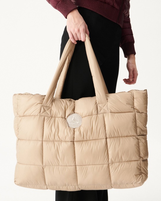 Saco De Compras Bege Jott Leika