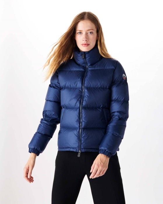 Jaqueta Acolchoada Jott Extreme Cold Cardiff Blue Abysse