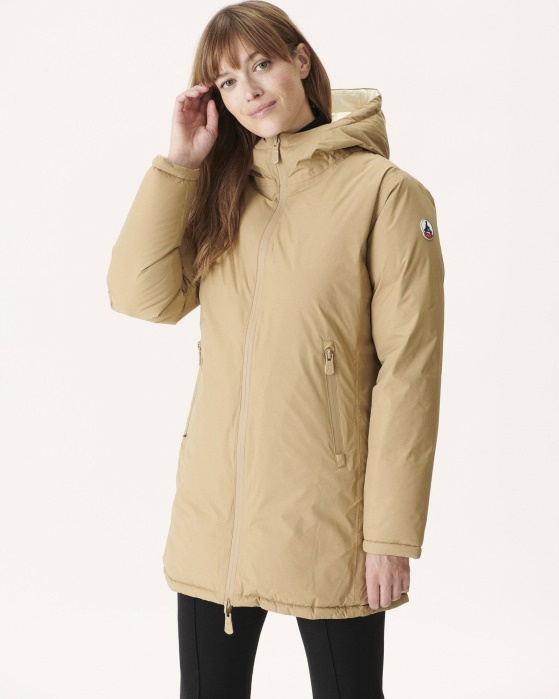 Jaqueta Reversível Para Frio Extremo Bege/cru Ottawa Jott