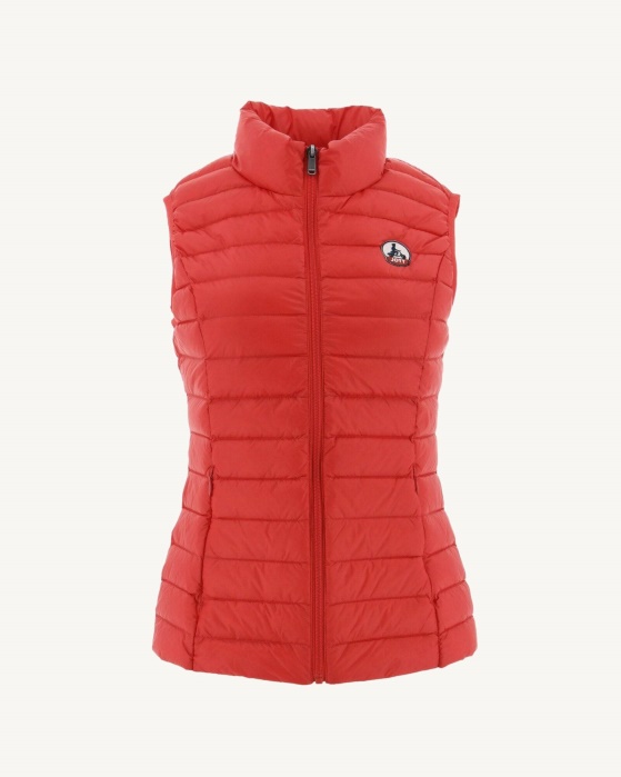 Jott Light Jaqueta Sem Mangas Fire Red Seda