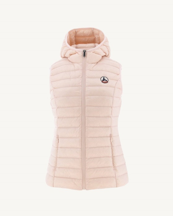 Jott Light Jaqueta Sem Mangas Rosa Suave Mali