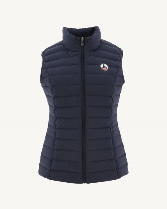 Jott Navy Grenada Jaqueta Sem Mangas Stretch