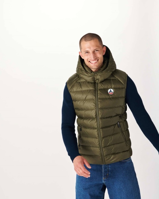 Jaqueta Militar Sem Mangas Prata Jot