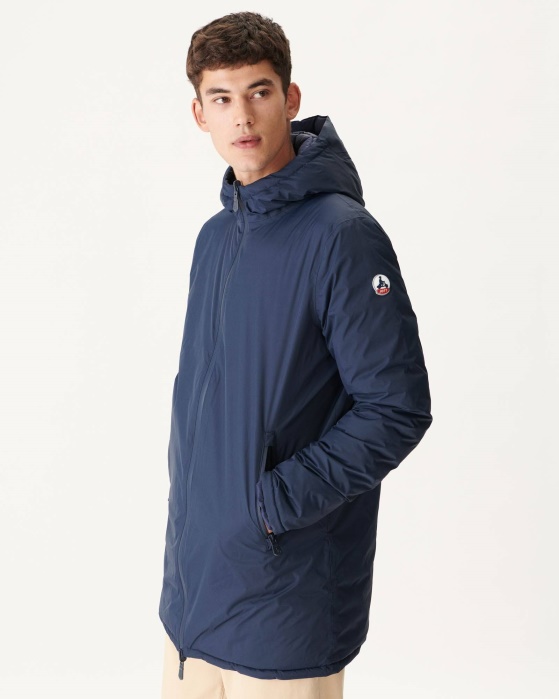 Jaqueta Puffer Leve Reversível Jott Navy Amsterdam