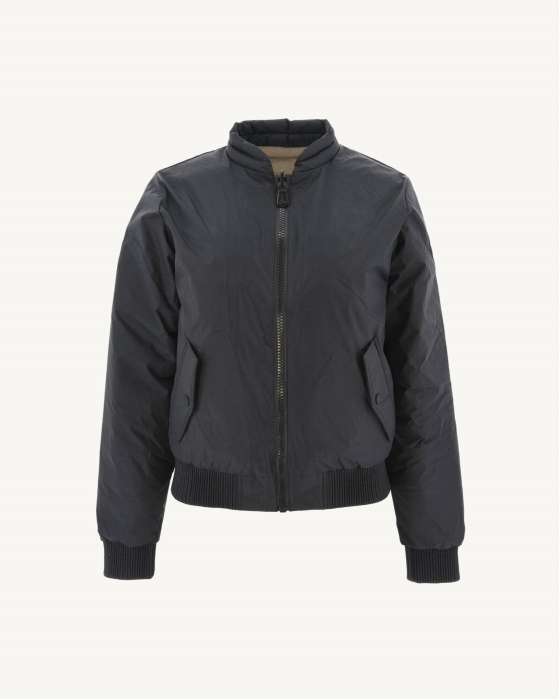 Jaqueta Reversível Preto/bege Hanoi Jott